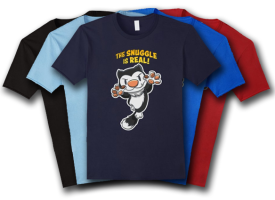 Scratch9: The Snuggle is Real T-shirt